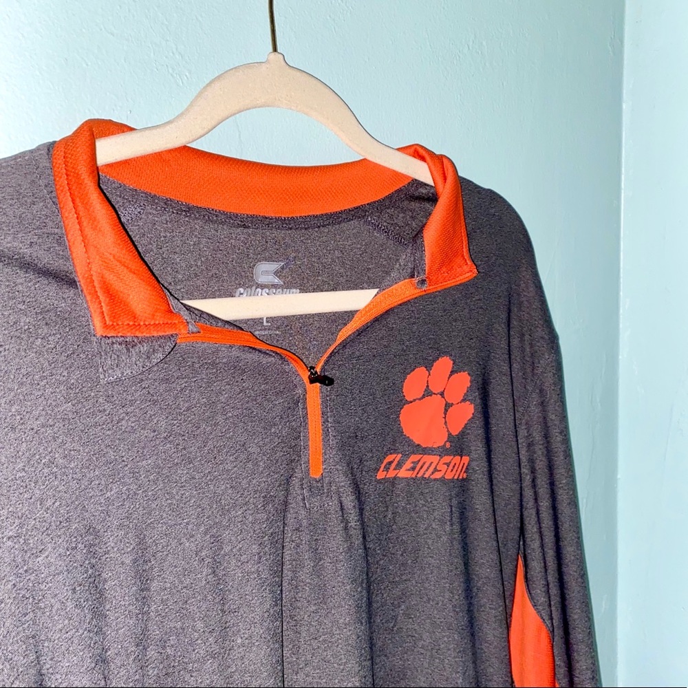 CLEMSON QUARTER ZIP - Picture 3 of 4